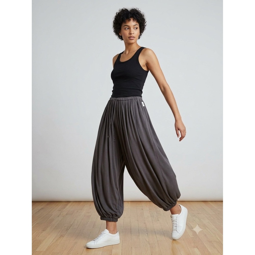 FP Movement Free People Hot Shot Harem Pants Chocolate Brown XS OB2256649 NWT